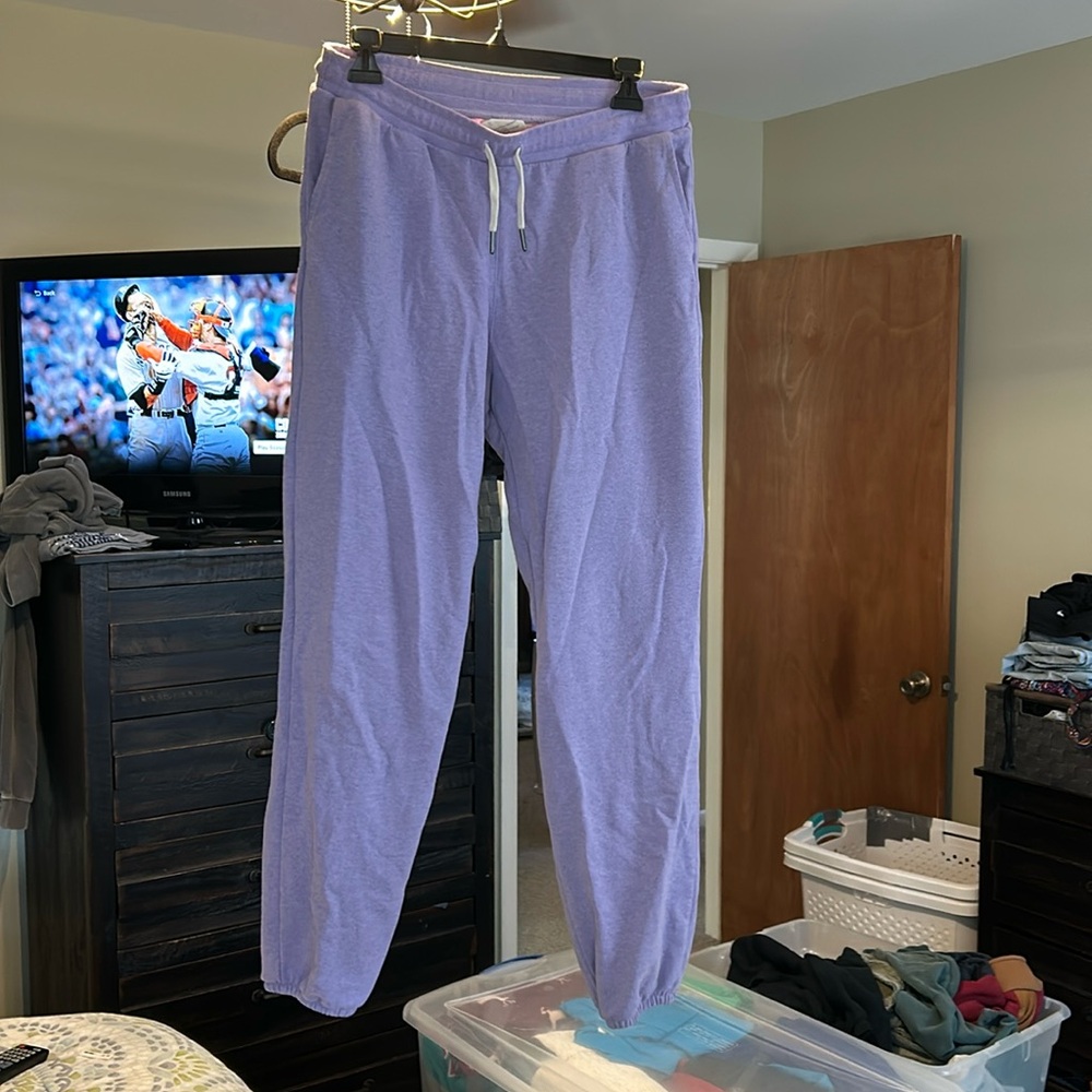 Cute lavender sweats size medium